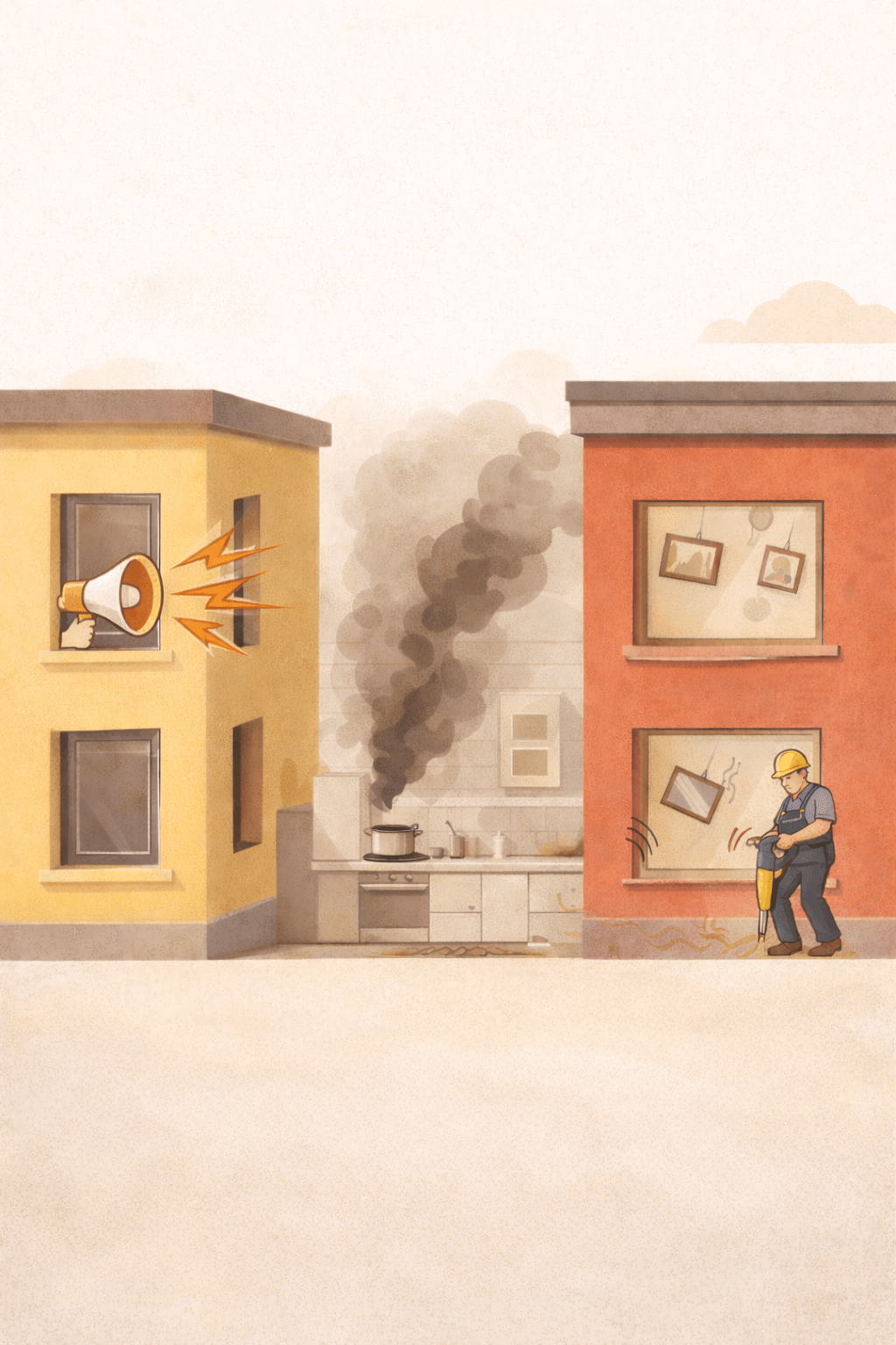 Veïns, sorolls i fums: Fins on hem d’aguantar a casa&nbsp;nostra?